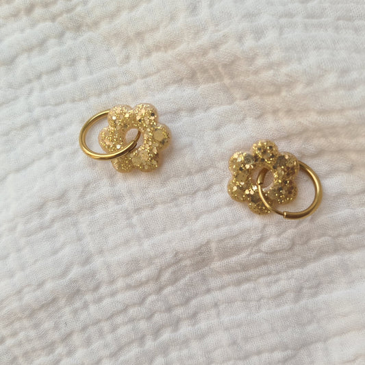 Boucles fleurs | Fairy gold*