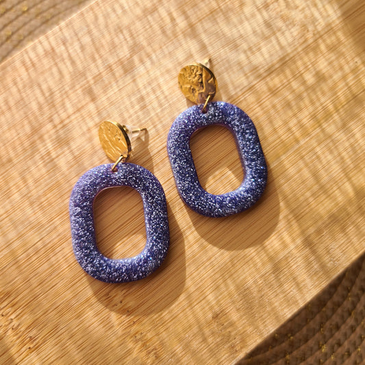 Boucles Théa | Lilas pop