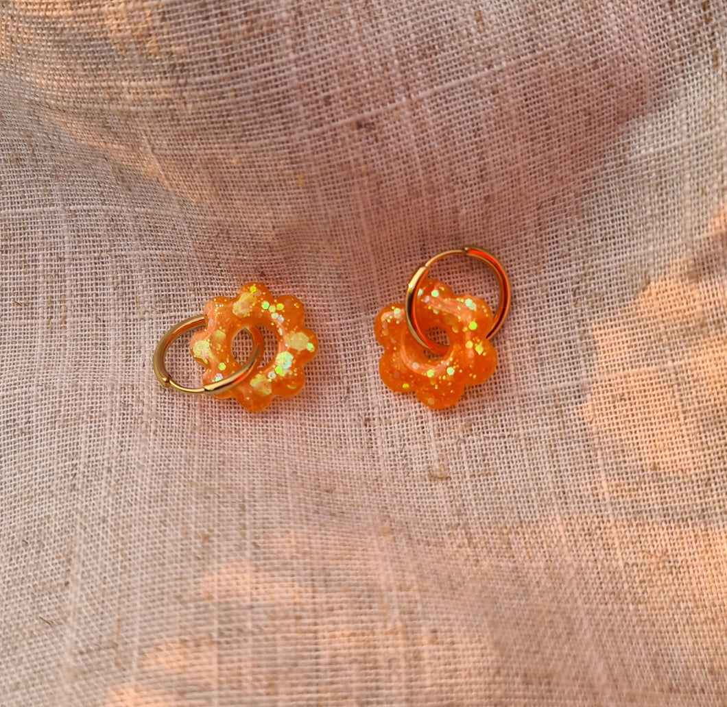 Boucles fleurs | Golden mermaid