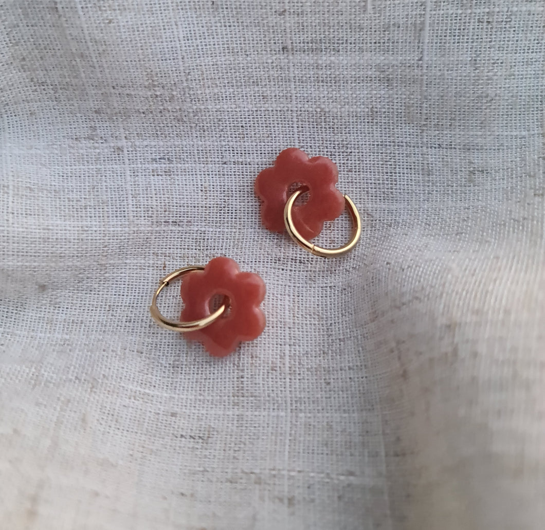 Boucles fleurs | Terra glow