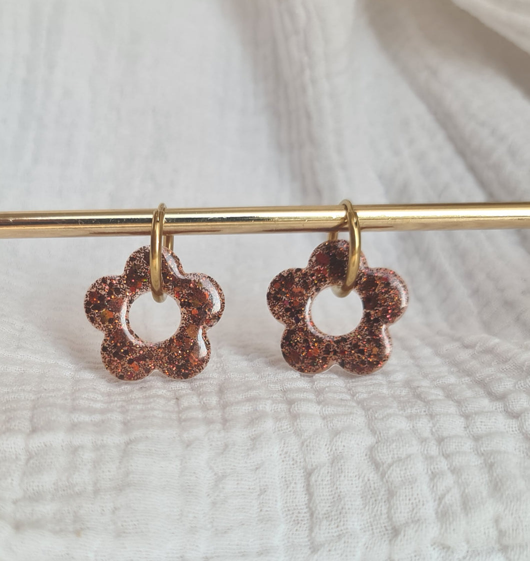 Boucles fleurs | Choco glow