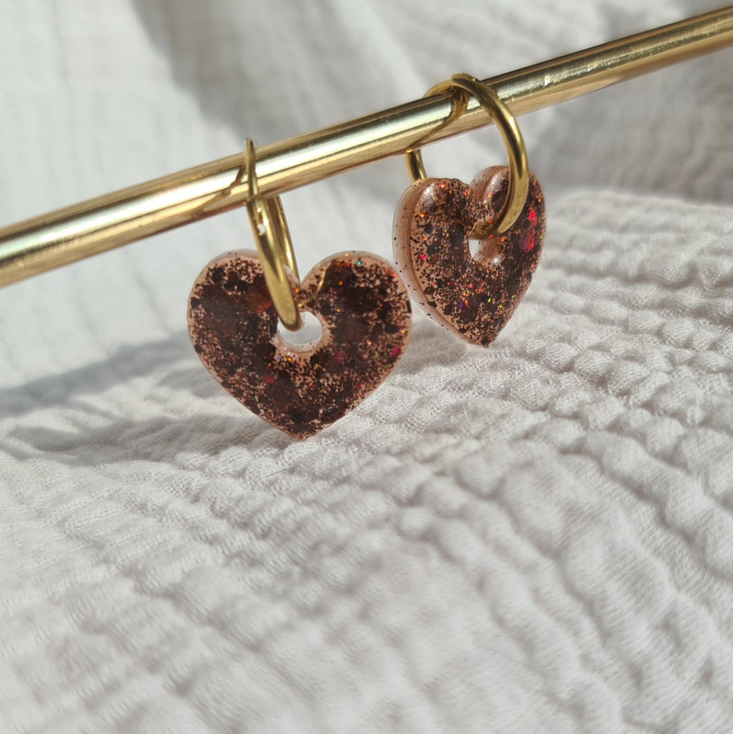 Boucles cœur | Choco glow