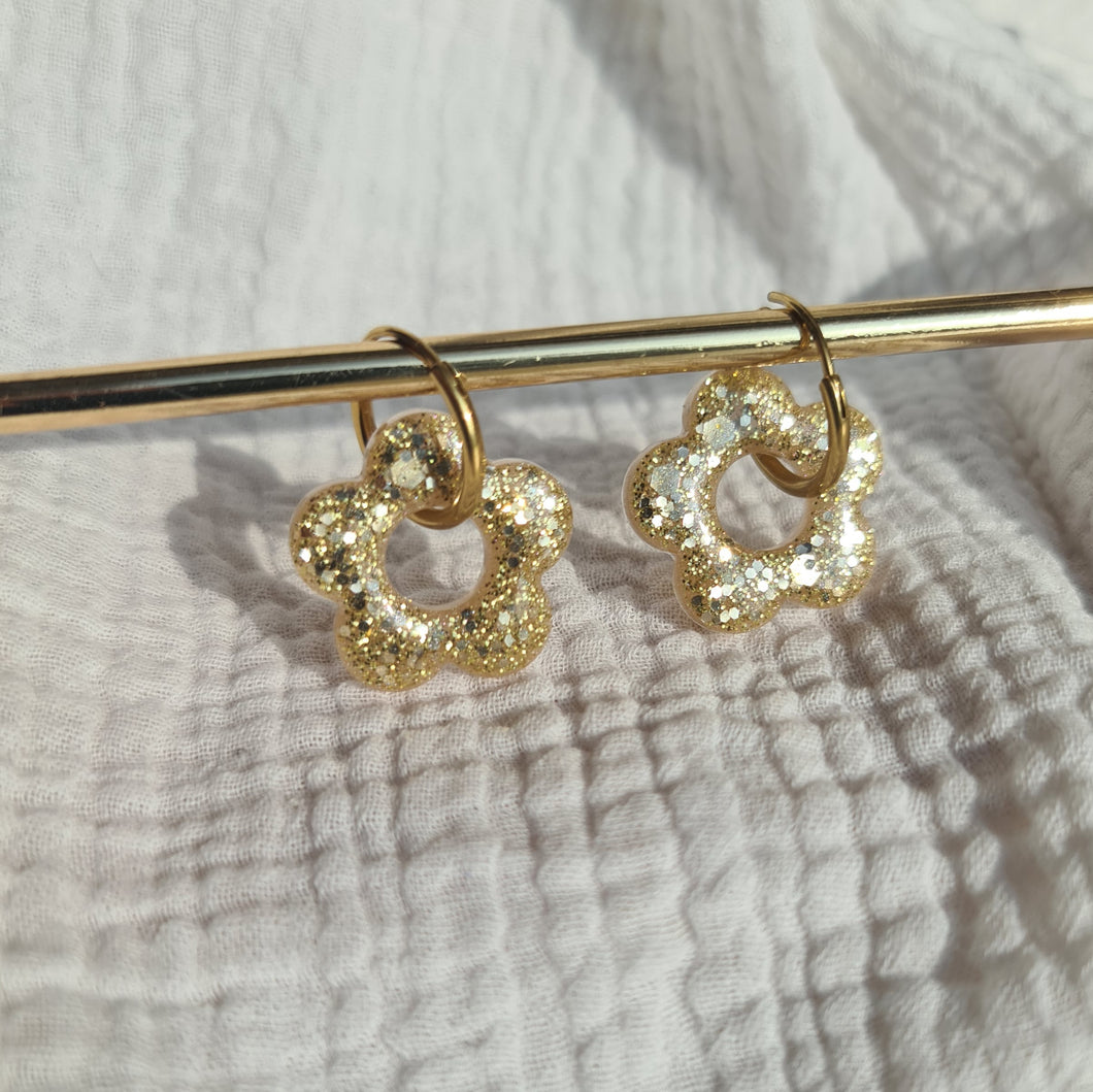 Boucles fleurs | Fairy gold