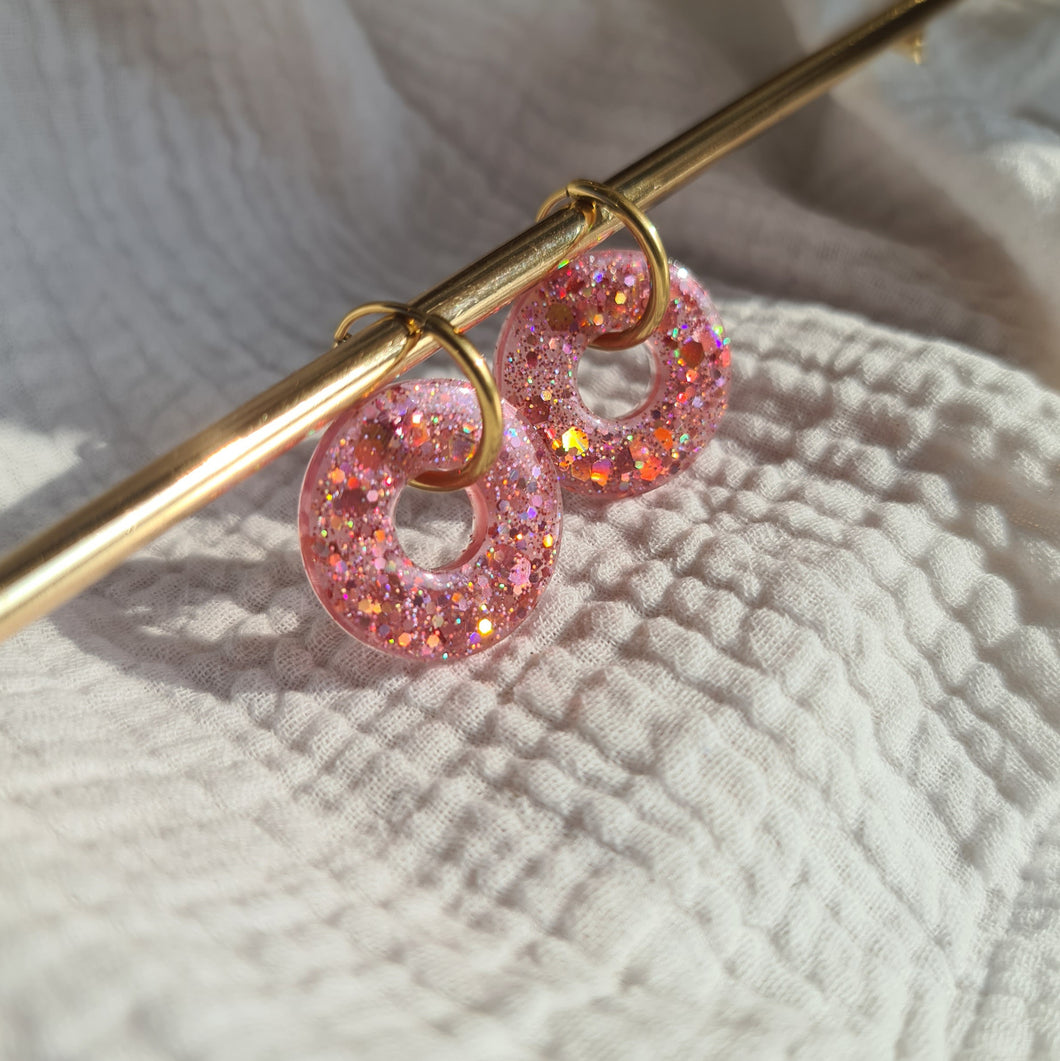 Boucles donut | Power pink