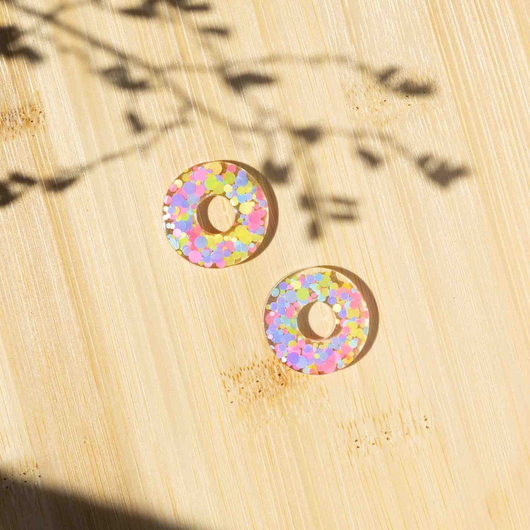 Grands donuts | Confetti pastel
