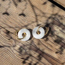 Charger l&#39;image dans la galerie, Boucles donut | Lune givrée
