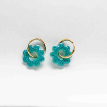 Charger l&#39;image dans la galerie, Boucles fleurs | Lagoon pop
