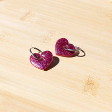 Charger l&#39;image dans la galerie, Boucles cœurs | Fuschia fever
