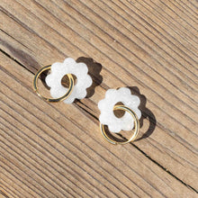 Charger l&#39;image dans la galerie, Boucles fleurs | Lune givrée

