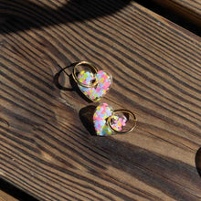Charger l&#39;image dans la galerie, Boucles cœur | Pastel confetti
