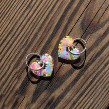 Charger l&#39;image dans la galerie, Boucles cœur | Pastel confetti
