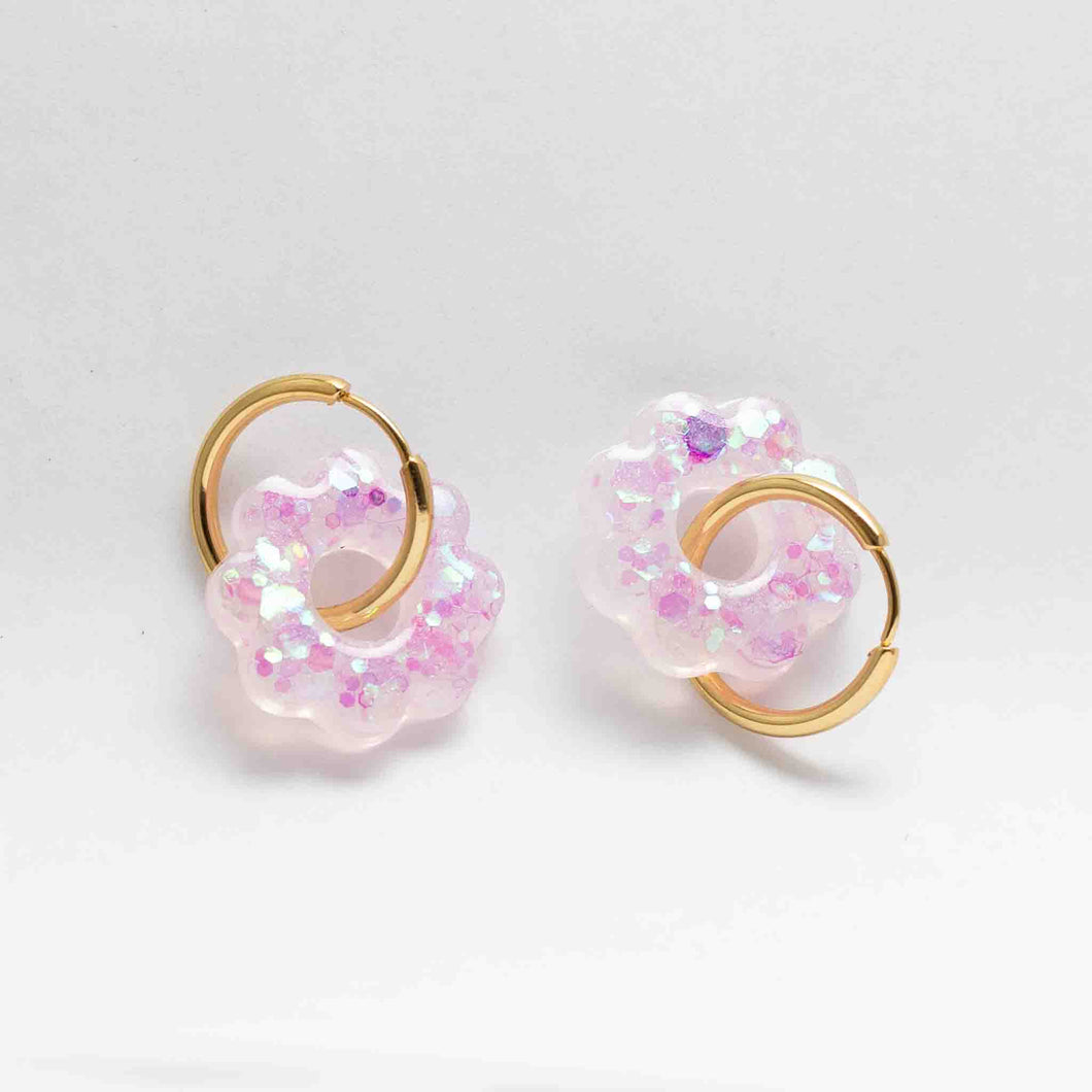 Boucles fleurs | Mermaid blush